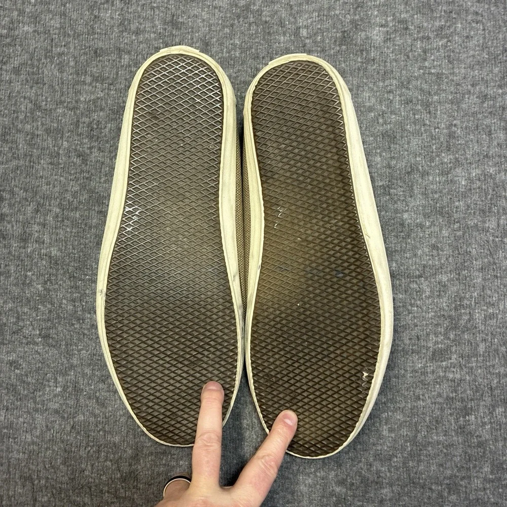 Vans Surf Siders Shoes Men 12 Rata Vulc Rare Discontinued Canvas Causal Skate
